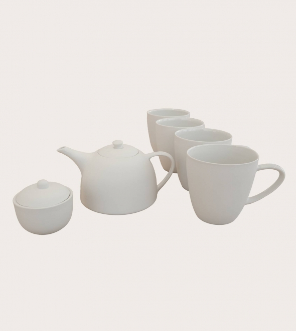 Korean family tea set