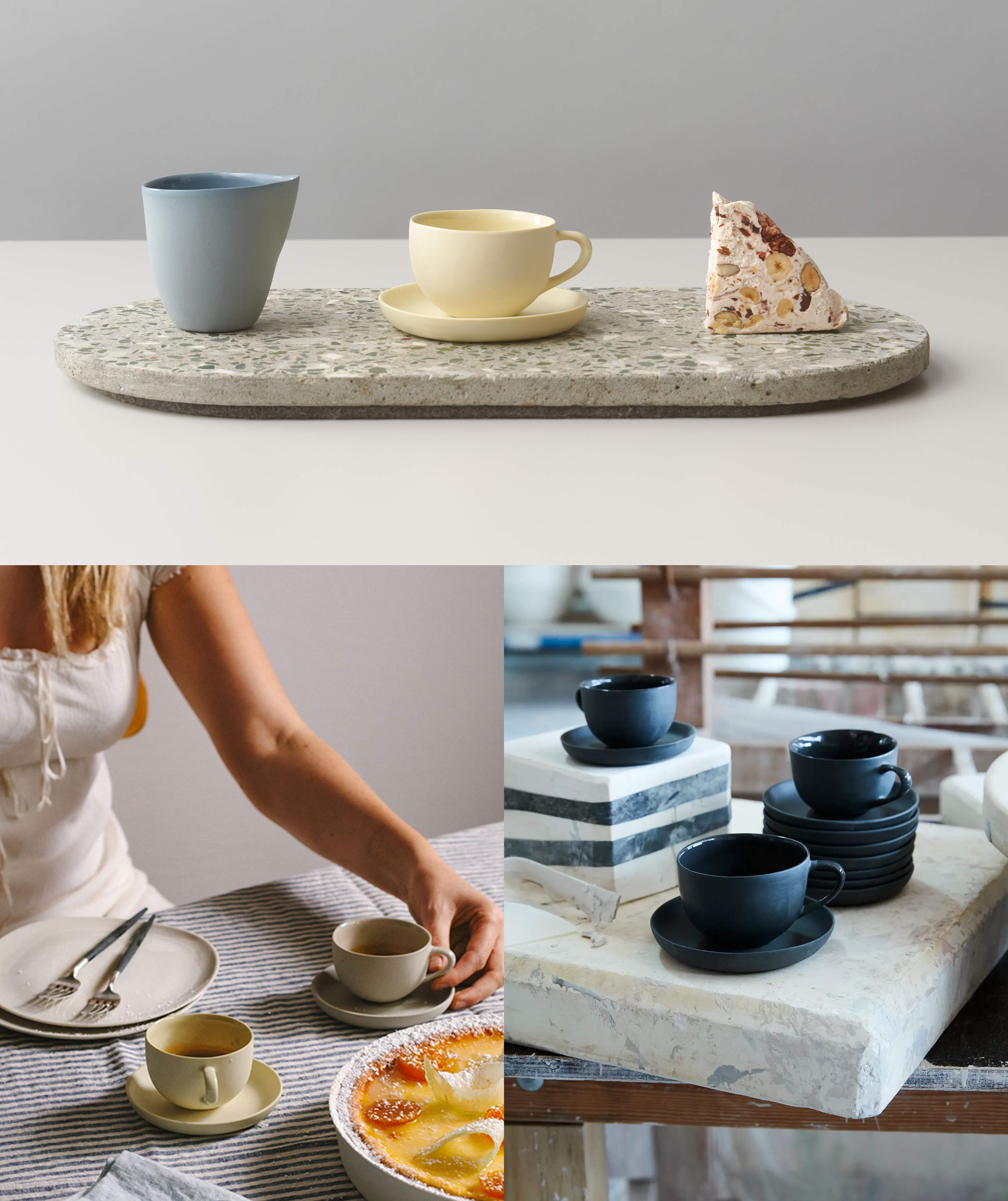 Round espresso & saucer