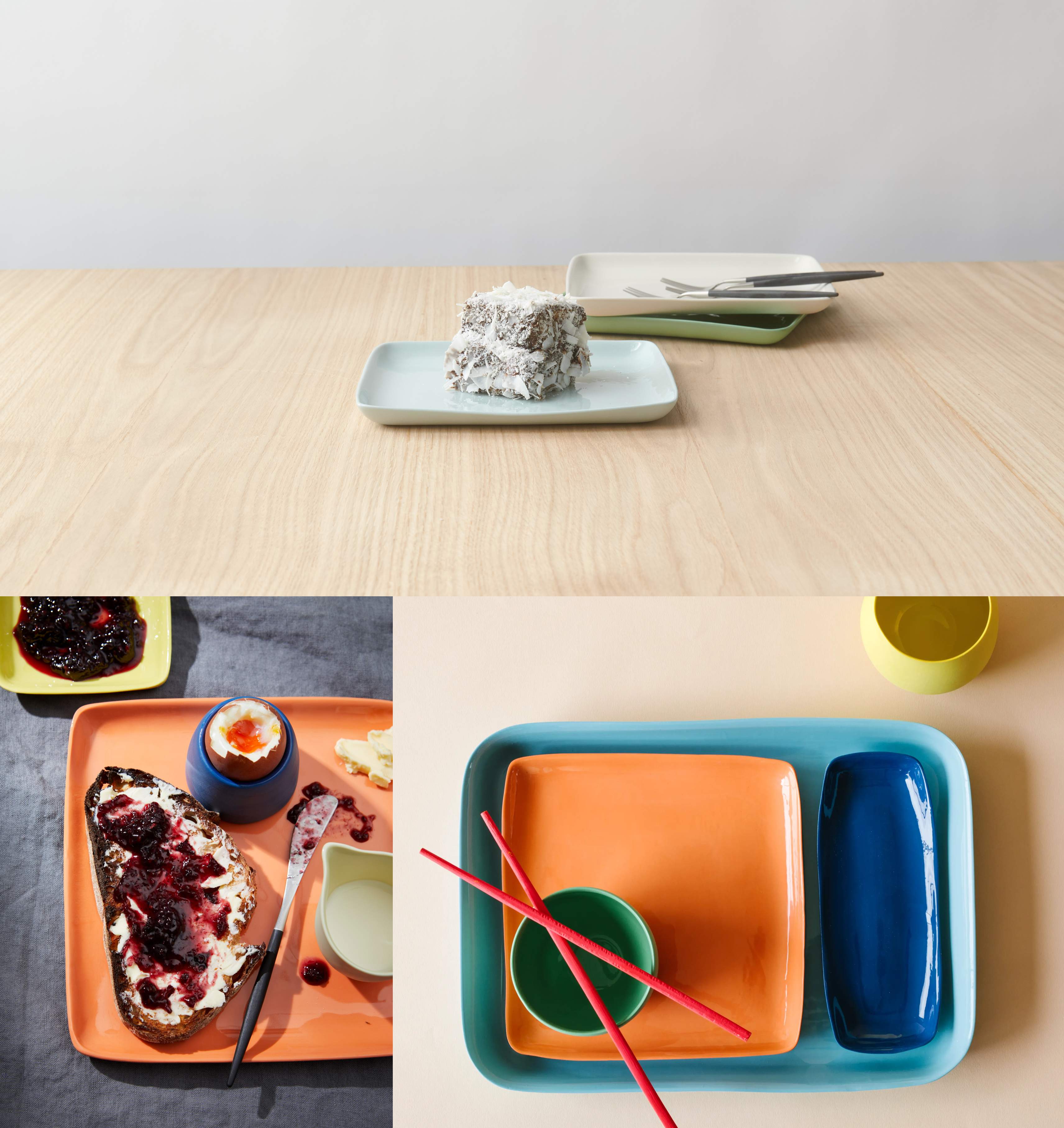 Square platter medium