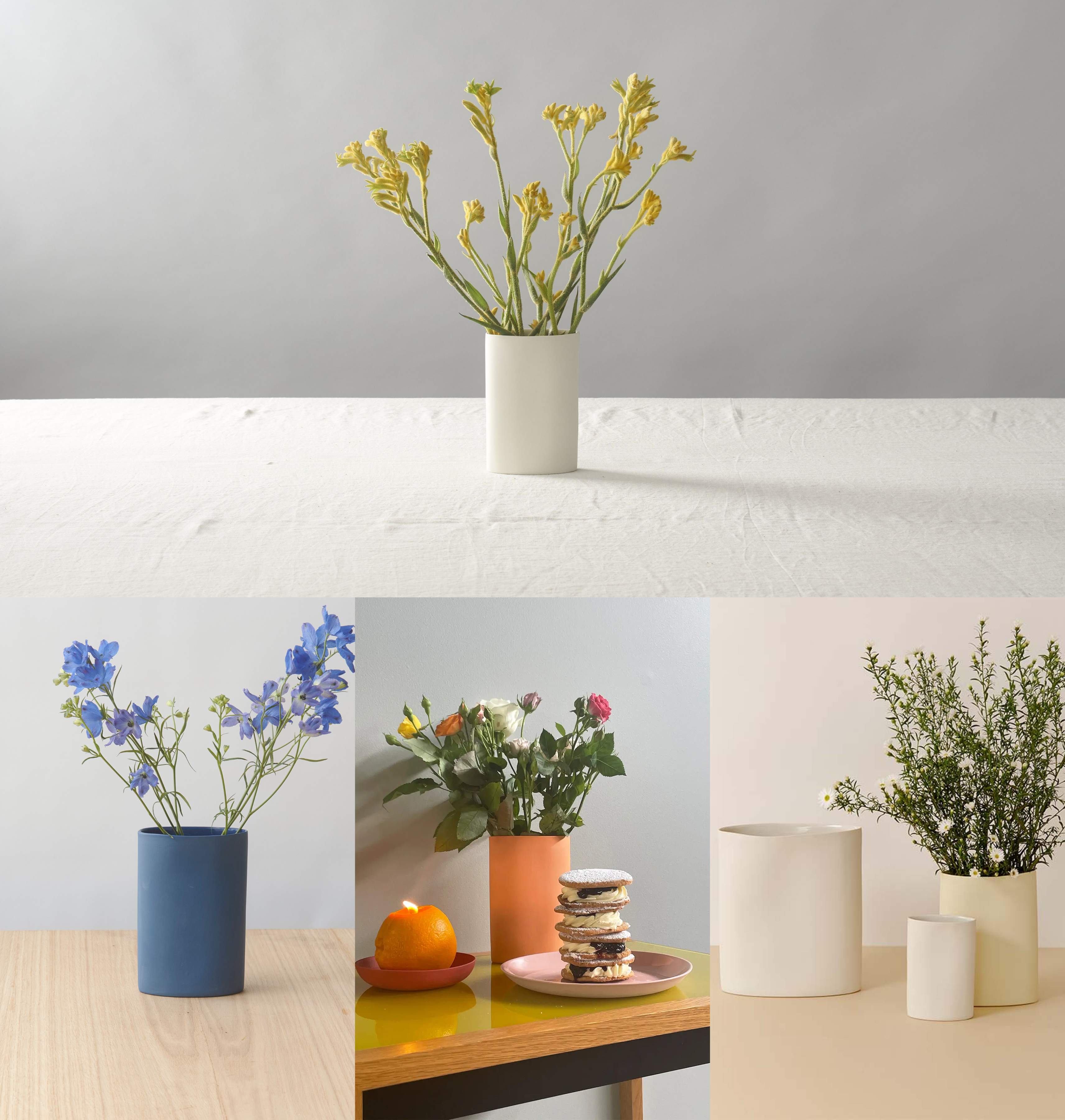 Vase oval small
