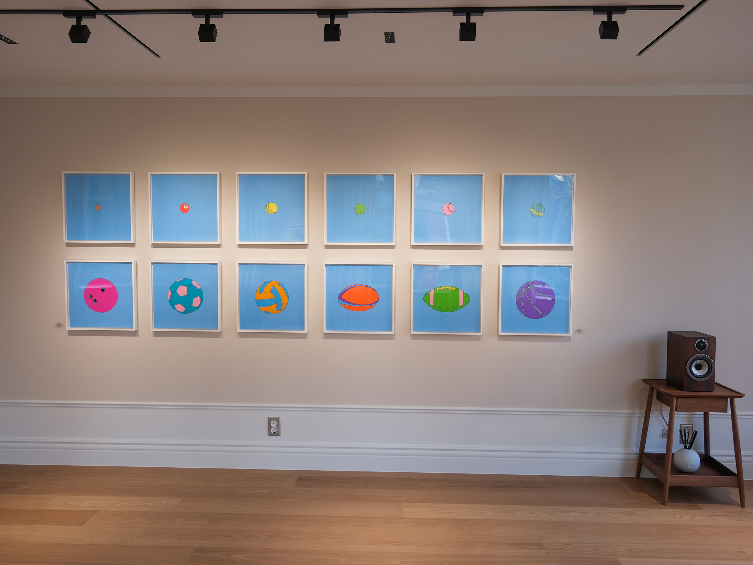 Michael Craig-Martin Sport Balls, 2019
