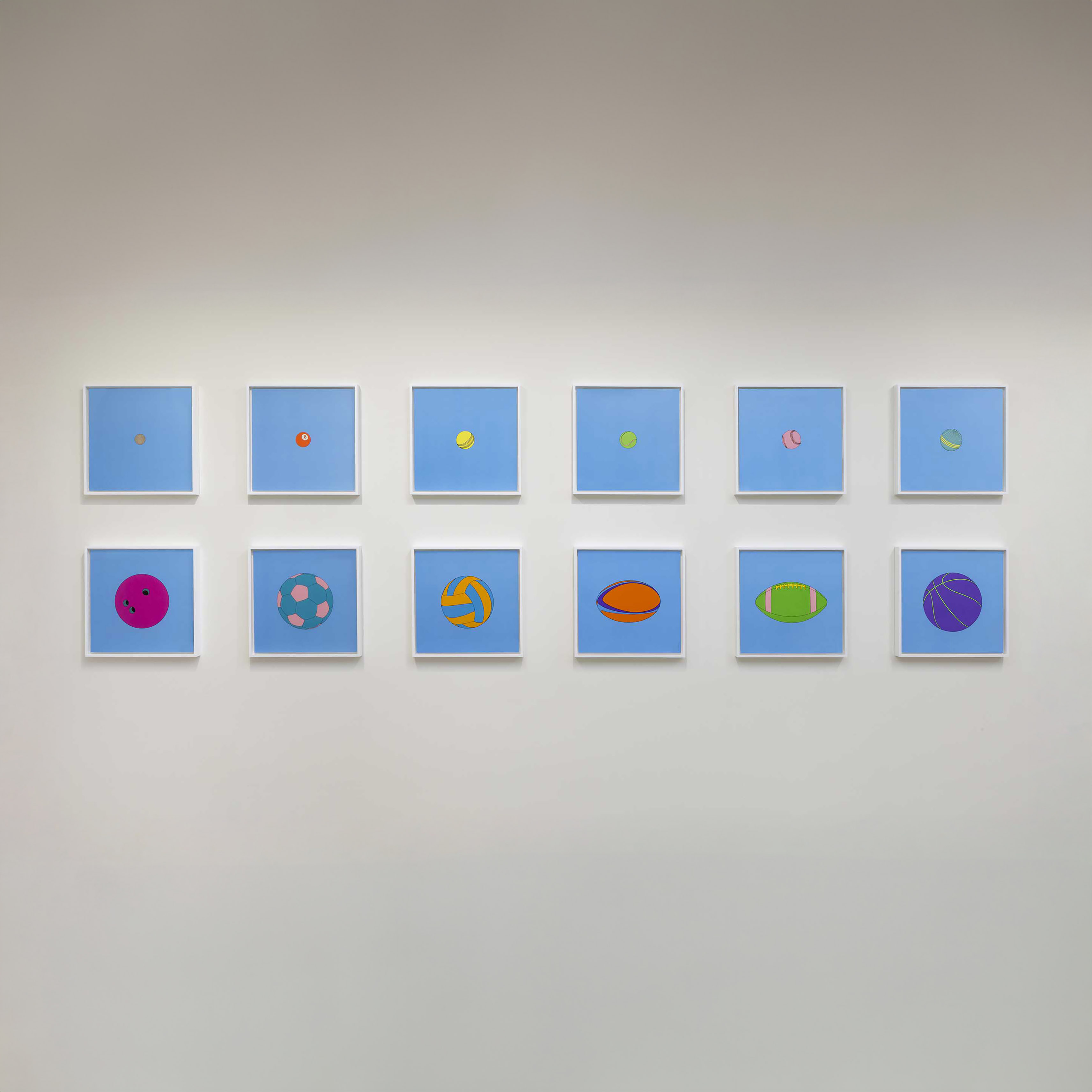 Michael Craig-Martin Sport Balls, 2019