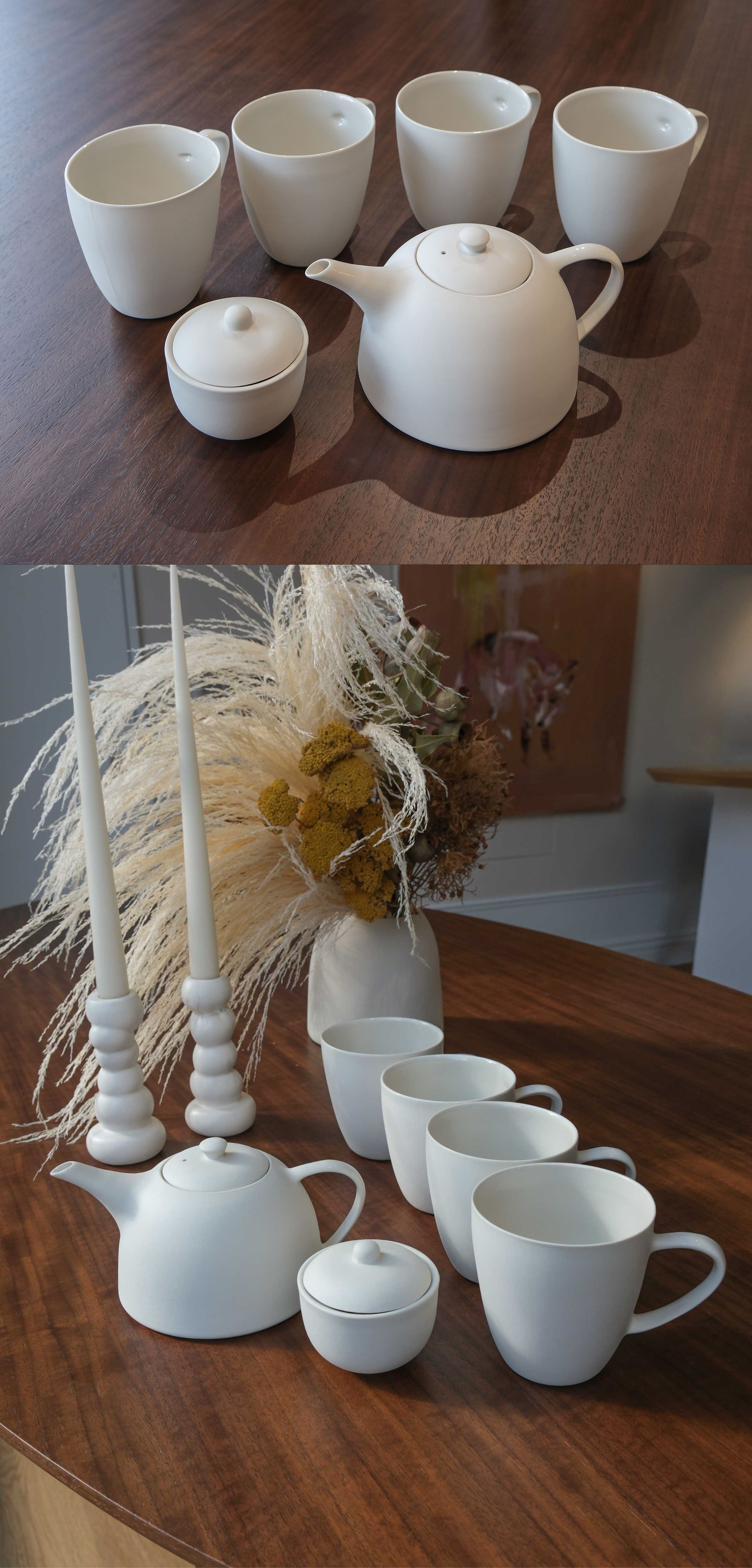 Korean family tea set