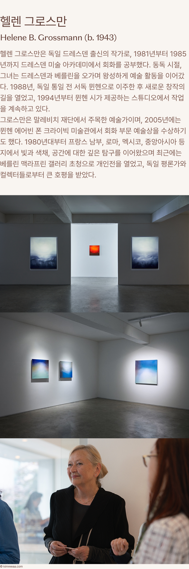 헬렌 B. 그로스만 Visual Energy, 2010